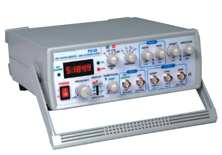 Sweep Function Generator, 5MHz, 4 Waveforms (Sins, Square, Triangle, DC)