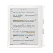 Kobo Libra Colour eReader, 7” Color E Ink, Waterproof, White | 7” Color E Ink Kaleido 3, Dark Mode, Waterproof, eBooks, Audiobooks, Recycled Materials