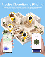 GPS Tracker for Vehicles,2 Year Battery Life,GPS Tracker,2pcs Black Hidden Magnetic case,Trackers for Tracking Vehicle,2pcs GPS Tracker,Ultra-Slim,No Monthly Fee for Android and iPhone,IP68