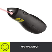 Logitech Wireless Presenter R400 USB A PowerPoint Clicker with Laser | USB-A connection, PowerPoint clicker, presentation remote control