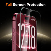 TOCOL for iPhone 18 Pro Screen Protector, Easy Installation | Bubble-Free, 9H+ Tempered Glass, 8FT Military Grade Shatterproof, Anti-Scratch, Case Friendly HD Clear 6.3" 2 Pack