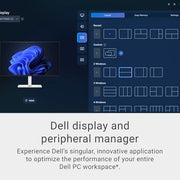Dell 27 Monitor S2725QS, 4K UHD IPS, 120Hz, 5ms, FreeSync Premium | 350 cd/m2 Brightness, 1,500:1 Contrast, 99% sRGB, Anti-Glare, HDMI, DisplayPort, USB‑C, Height Adjustable, Swivel, Pivot