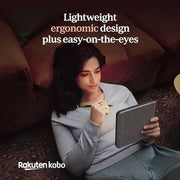 Kobo Libra Colour eReader, 7” Color E Ink, Waterproof, White | 7” Color E Ink Kaleido 3, Dark Mode, Waterproof, eBooks, Audiobooks, Recycled Materials