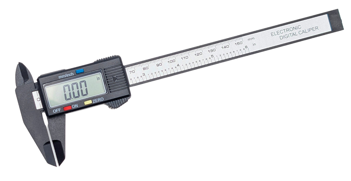 Small Digital Caliper 0-6" Mini Measuring Tool with Auto-Off Feature, Interchangeable Between inches and millimeters