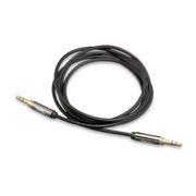 Amazon Basics 3.5mm Male-to-Male Stereo Audio Cable for Speakers, Home Stereos, Car Stereo, Tablets and Smartphones, Gold-Plated Plugs, 4 Foot, Black