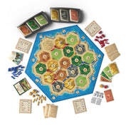 CATAN Board Game (6th Edition) | Trade, build and settle in a classic family strategy game. Ages 10+, 3-4 Players, 60-90 Min