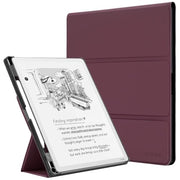 CoBak Stand Case for 11" Kindle Scribe 3rd Gen 2025 & Colorsoft | Two Viewing Angles – All-New PU Leather Cover with Auto Sleep/Wake, Built-In Pen & Tip Holders