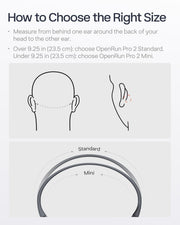 SHOKZ OpenRun Pro 2 Bone Conduction Bluetooth Sport Headphones, Black | Bundle with Reflective Strip；DualPitch premium sound；Open ear awareness; Smart Mic; IP55; 12H battery; Running/Cycling/Hiking