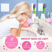 Kids Real Makeup Kit with Unicorn Purse Non Toxic Washable Make Up Set | Pink Unicorn Toys for Girls Age 4-6, 5 Year Old Girl Birthday Gift Idea, Toddler Little Girl Gifts 3 4 5 6 7 8 9 10 Years Old