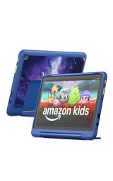 Amazon Fire HD 10 Kids Pro tablet (newest model) ages 6-12. Bright 10.1" HD screen, includes ad-free content, robust parental controls, 13-hr battery and slim case for older kids, 32 GB, Nebula