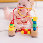 Melissa & Doug First Bead Maze Wooden Educational Baby Toy