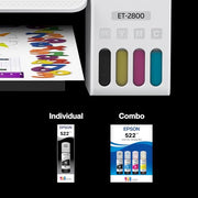 EPSON 522 EcoTank Ink Ultra-high Capacity Bottle Black (T522120-S) Works with ET-2720, 2800, 2803, 2840, 4700, 4800, 4810