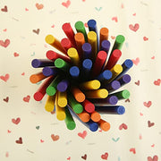 60 Pcs Rhythm Sticks for Kids Bulk, Wood Music Lummi Sticks, 6 Colors