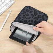 Dadanism 6-7 Inch Universal Padded Sleeve for eReader, Leopard | Protective Carrying Case Fits 7" Paperwhite/Colorsoft Signature Edition eReader, 6" Kobo Clara BW/Colour,7" Kobo Libra Colour