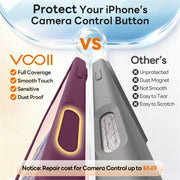 Vooii Magnetic for iPhone 18 Pro Max Case 6.9" Silicone, Burgundy | Compatible with Magsafe, Full Camera Protection, Soft Microfiber Lining, Shockproof Case for iPhone 18 Pro Max Cherry Red