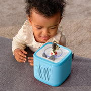 Toniebox 2 Audio Player Starter Set for Kids 1+, Sky Blue | Portable Screen-free Audio Player | Stories, Music, Games | Playtime Puppy: Favorite Children’s Songs | Gift for Kids 1-12+
