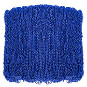 Huskein 200 PCS Beaded Necklace, 33" Mardi Gras Beads, Blue Bead Necklace, Mardi Gras Accessories, Parade Beads Bulk for Hanukkah Christmas Pirate Birthday Gender Costume Party Supplies