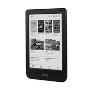 Kobo Clara BW | eReader | 6” Glare-Free Touchscreen with ComfortLight PRO | Dark Mode Option | Audiobooks | Waterproof | 16GB of Storage | Black