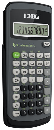 Texas Instruments TI-30Xa Scientific Calculator | Basic, battery-operated; One-line display for general Math and Science