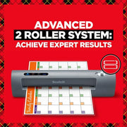 Scotch Thermal Laminator, 2 Roller System for a Professional Finish, Use for Home, Office or School, Suitable for use with Photos (TL901X)