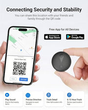 GPS Tracker for Vehicles, Real-Time Undetectable GPS Tracker for Car - No Monthly Fee & SIM Card for Hidden Magnetic GPS Locator for Android and iPhone, Ultra-Slim, IP68 Waterproof, Safe & Durable
