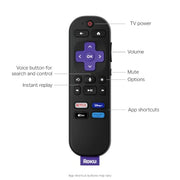 Roku 32-Inch Select Series Smart TV 2026-1080p Full HD TV - RokuTV | Flat Screen LED Television with Voice Remote, Wi-Fi & Bluetooth Headphone Mode - Streaming Live Local News Sports & Movies