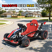 DriftRush DR400 24V Electric Drift Go Kart for Kids