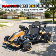 DriftRush DR400 24V Electric Drift Go Kart for Kids
