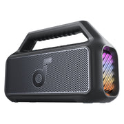 Soundcore Boom 2 by Anker, 80W Outdoor Bluetooth Speaker, 24H Playtime | IPX7 Waterproof, BassUp 2.0, Floatable, RGB lights, USB-C, Custom EQ via soundcore App, Portable for Camping and Beach