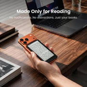XTEINK X4 Classic Pocket eReader, Ultra-Light 68g & 4.9mm Thin,Reader Gifts | Ultra Thin 0.19" design, 4.3" E ink Paper-feel ,Dual Page Turn Button & Shake, Magnetic Pogo-pin attach,Extended Battery Life