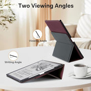 CoBak Stand Case for 11" Kindle Scribe 3rd Gen 2025 & Colorsoft | Two Viewing Angles – All-New PU Leather Cover with Auto Sleep/Wake, Built-In Pen & Tip Holders
