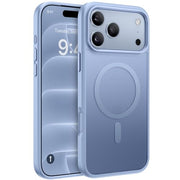 Miracase Magnetic for iPhone 18 Pro Case 6.3",Translucent Matte, Glacier | Compatible with MagSafe, Military-Grade Protection, Anti-Fingerprint, Rugged Shockproof Protective, Slim Thin Phone Case