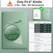 MoKo 2 Pack Anti-Glare Screen Protector for 6" Kindle 11th Gen. 2024/2022