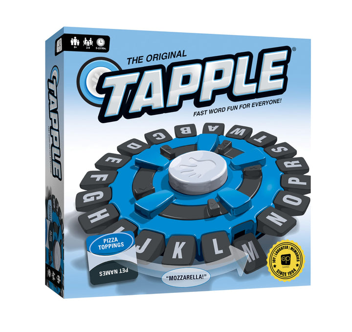 USAOPOLY The Original TAPPLE, The Fun & Fast-Paced Family Word Game | A Game Night Must, Highly Replayable, Compatible with Education, Ages 8 & Up