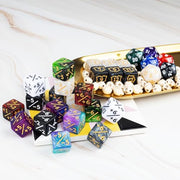 78 Pieces MTG Dice Counters Bulk Life Keyword Counter Dice Set Plus 1/+1 Buff Ability Tokens for MTG, TCG, Cards Gaming Accessories