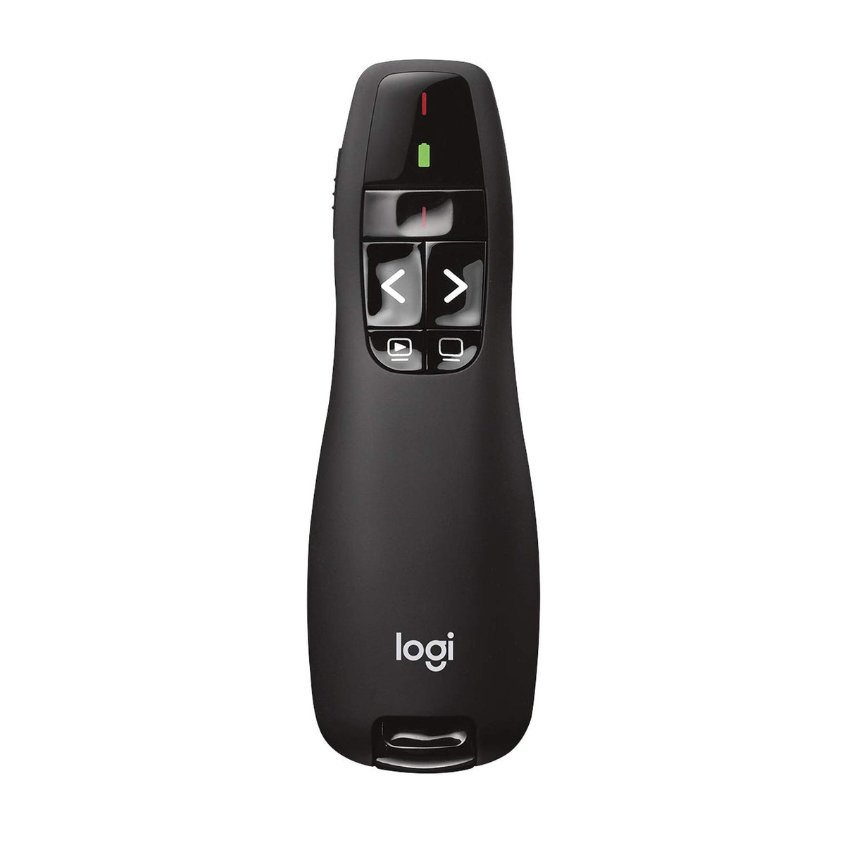 Logitech Wireless Presenter R400 USB A PowerPoint Clicker with Laser | USB-A connection, PowerPoint clicker, presentation remote control