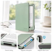 CoBak Case for 7"/6.8" Kindle Paperwhite 13/12th Gen &Kindle Colorsoft 2026 | for Signature Edition (2026/2024), Foldable Kickstand, Card Slot, Hand Strap, Auto Sleep/Wake, PU Leather Stand Cover