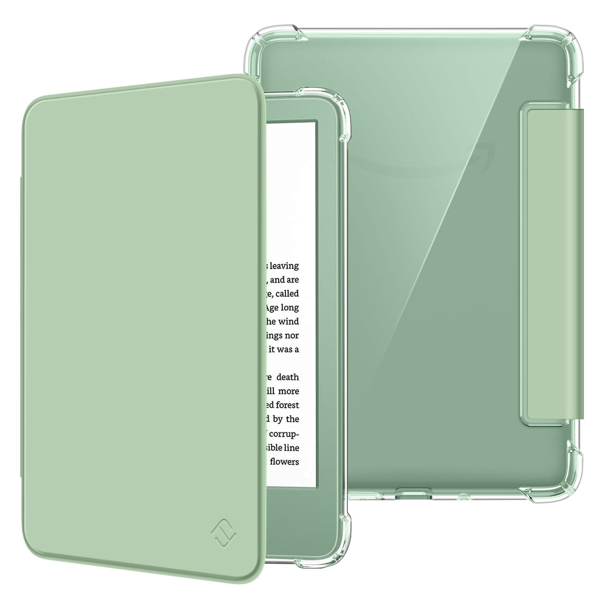 Fintie Slim TPU Case for 6" Kindle 11th Generation 2024/2022, Agave Green | Ultra Clear Transparent Soft TPU Back Cover Lightweight Shell, Auto Wake/Sleep,for All-New Kindle 2024/2022 11th Gen e-Reader