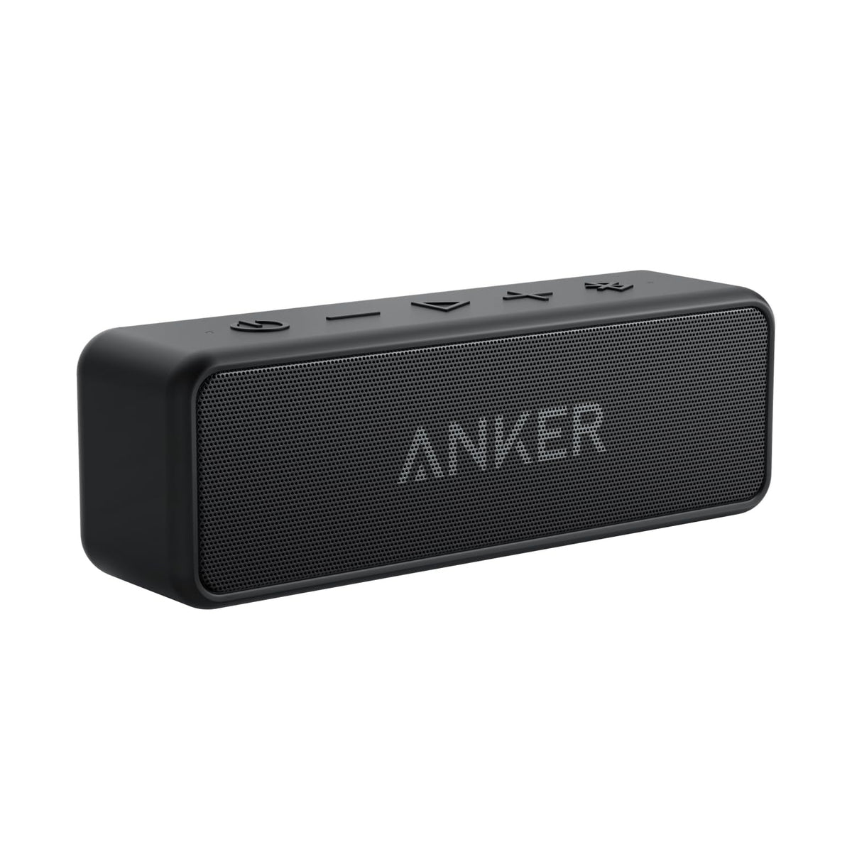 Anker soundcore 2 Portable Bluetooth Speaker, 24-Hour Playtime, IPX7 | 12W Stereo Sound, Wireless Stereo Pairing, Bluetooth 6, Bassup, Wireless Speaker for Home, Shower, Outdoors, Travel, Camping
