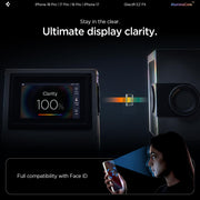 Spigen GlasTR EZ FIT Screen Protector for iPhone 18 Pro, 17 Pro, 17, 16 Pro | AluminaCore Aluminum-enhanced 9H+ tempered glass, Auto-align tray, 100% clarity, Original touch, Case-friendly, 2Pack