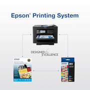 Epson 812 Genuine Ink Cartridge XL Black and Standard Color Combo Pack | Works With WorkForce Pro WF-7310 WF-7820 WF-7840 EC-C7000 Printers