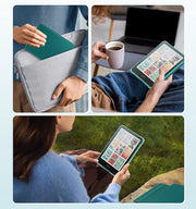 MoKo Magnetic Case for 7" Kindle Paperwhite 12th Gen& Colorsoft,Jade Green | Detachable,Ultra Clear Back, Scratch-Proof, Light Shell Cover, Auto Wake/Sleep,for Kindle Paperwhite& Colorsof 2024/2025