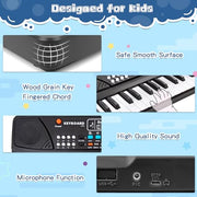 37 Keys Kid Toddler Piano Keyboard Musical Toys with Microphone