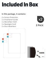 Antiglare Screen Protector (2 Pack), for Amazon Kindle Paperwhite (2024 Releases) and Kindle Colorsoft