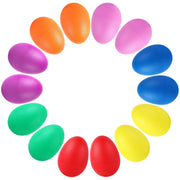 Augshy 14PCS Plastic Egg Shakers Musical Instruments and Maracas for Kids | PEaster Party Shaker Eggs Design,Develops Rhythm And Sound Skills,14 PCS Colorful Egg Maracas Set