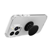 PopSockets Adhesive Phone Grip, Holder- Black | Anti-Drop, Kickstand, Secure Comfortable Hold, Black, Create a Mobile Phone Outfit