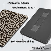 MOROCK Case for 6" Kindle 11th Generation 2024/2022, Khaki Leopard Print