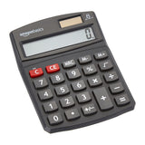 Amazon Basics LCD 8-Digit Desktop Calculator, Portable and Easy to Use, Black, 1-Pack