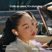Samsung Galaxy Buds 4 Pro (2026) AI True Wireless Bluetooth Earbuds, Black | Hi-Res Audio, 2-Way Speaker, ANC 2.0, Optimized Comfort, IP57, Live Translation [US Version, 2 Yr Warranty]