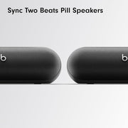 Beats Pill - Portable Bluetooth Speaker - Up to 24H Battery Life, Water Resistant, Bluetooth, Apple & Android Compatible, Seriously Loud Sound for Home, Outdoor and Travel - Matte Black